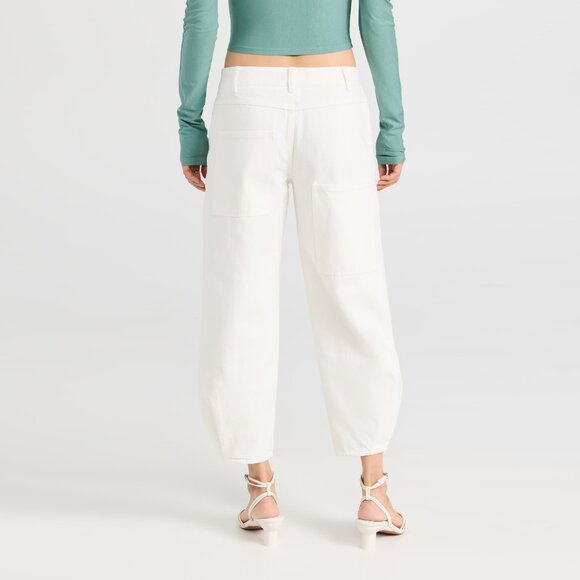 Tibi "Brancusi" Jeans in White, size 24 - Picture 14 of 15